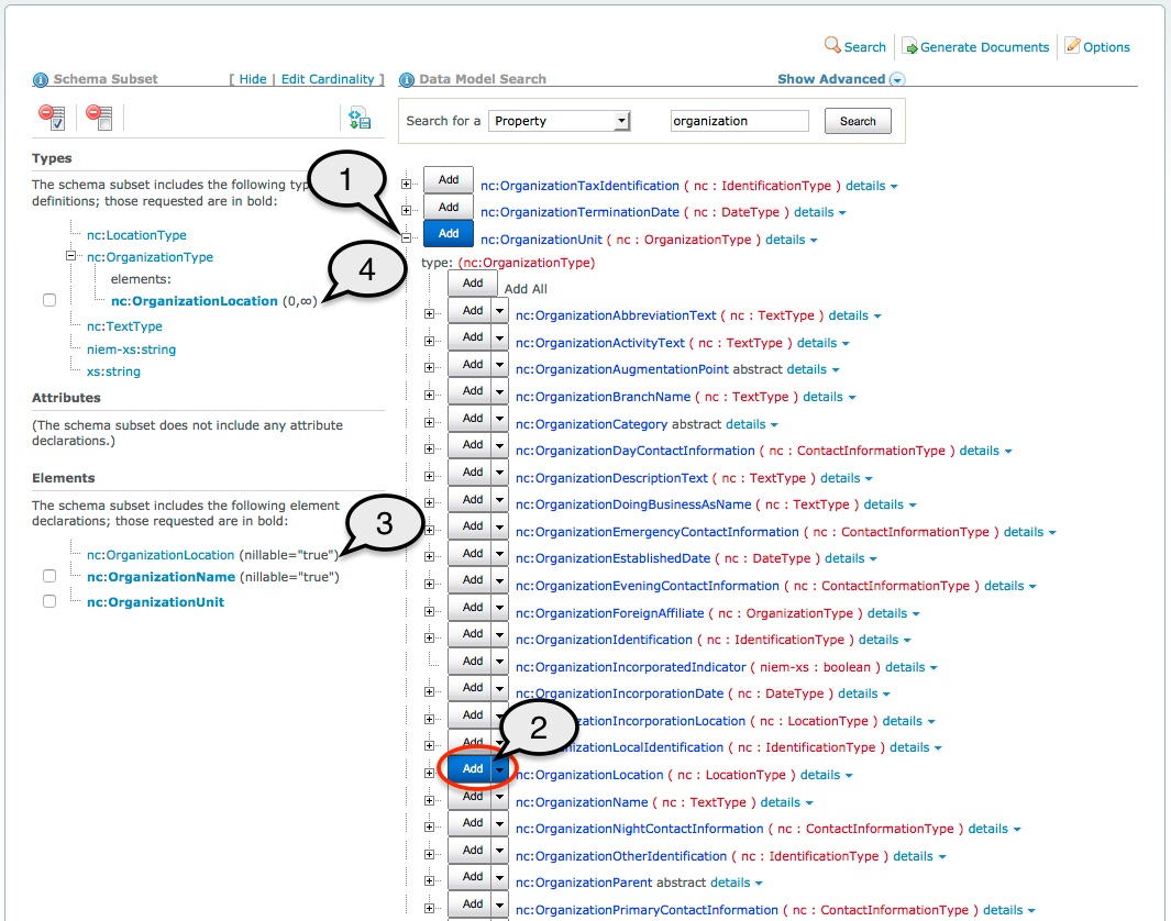 Add Sub-Property to Subset